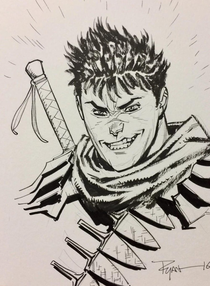 ThatGuyKeondre's tweet photo. @RyanOttley Your Berserk art is sick! Would love to see you do Guts in the Berserker Armor and Casca at some point ! 🙏🏾😭 https://t.co/VfrJQdwZq1