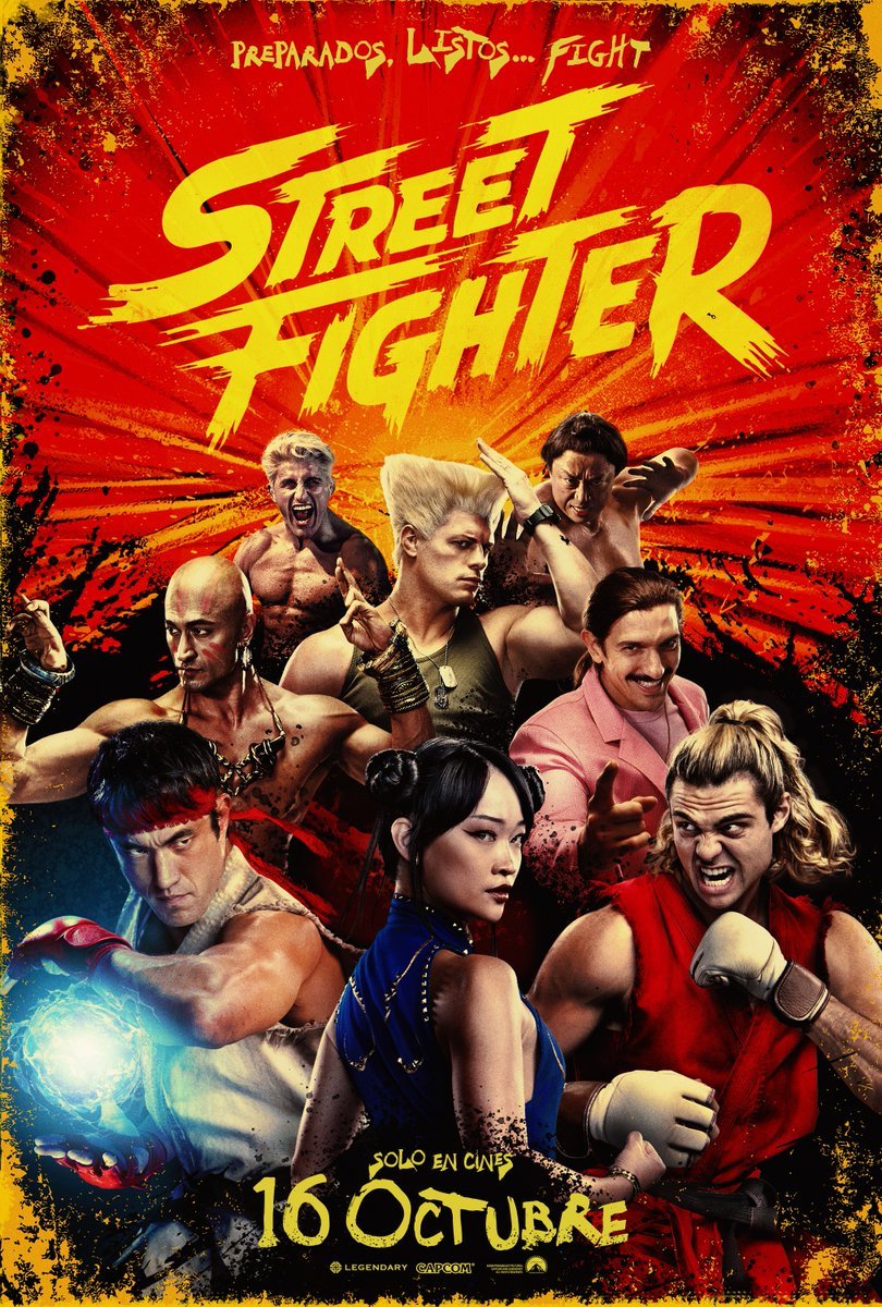 light47's tweet image. If you wanted a closer look at some of the cast, I really like these character posters 🔥 

I’m low-key excited for this movie! Jason Momoa as Blanka is somehow fitting better than I thought.

Who’s your favorite fighter? 👊

#StreetFighter #StreetFighterMovie