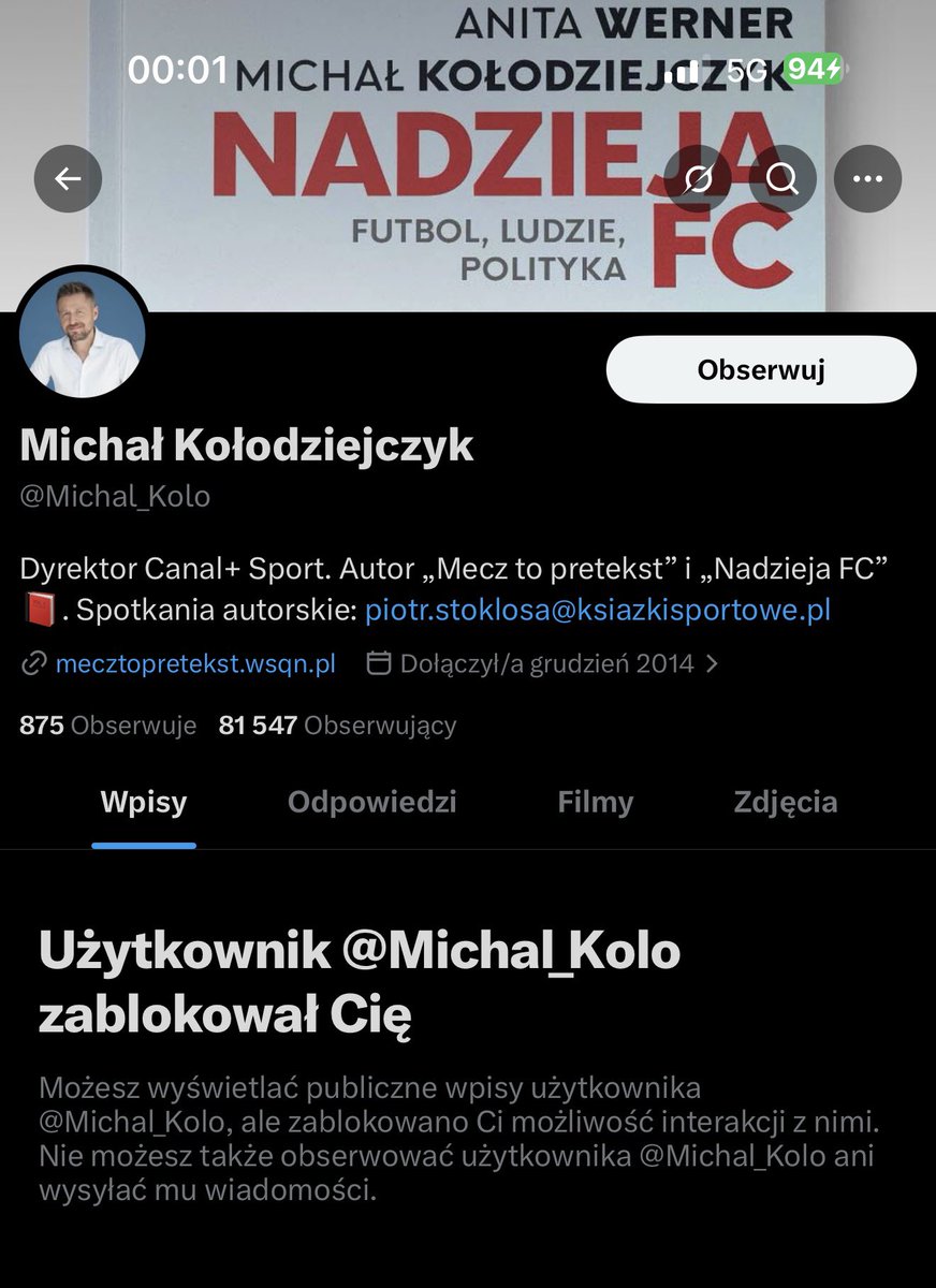 Szczery Kibic tweet media