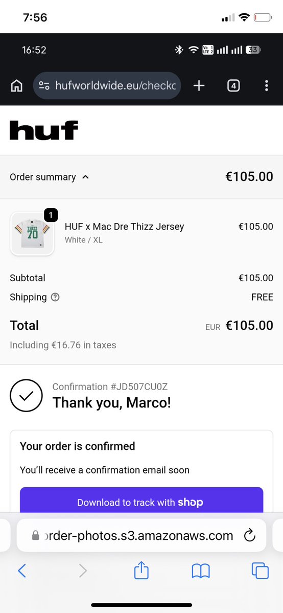setufree_always's tweet image. I had to go overseas just to grab the last Thizz Jersey #fortheculture