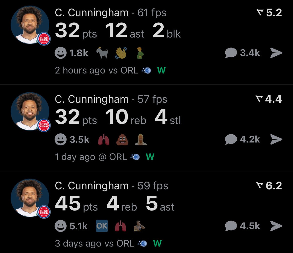 realapp's tweet image. Cade Cunningham after going down 3-1:

36.3 PPG
5.0 RPG
6.7 APG
52/61/89%