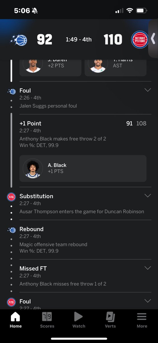 _mobarson's tweet photo. Need .8 he gets put for 10 seconds and taken right back out 🤦🏾‍♂️ https://t.co/6GtPoGXiT9