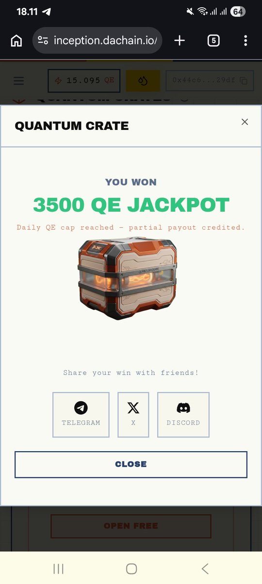 Keep trying and enjoy the process <a href="/dac_chain/">DAC | Quantum Chain</a> 
Big jackpot 🚀