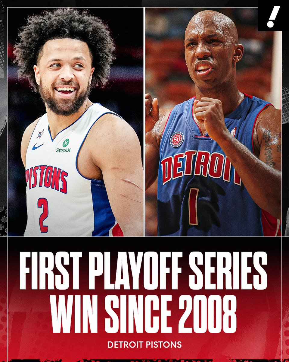 YahooSports's tweet photo. THE WAIT IS FINALLY OVER FOR PISTONS FANS 👏 https://t.co/uCpvTo1R6v