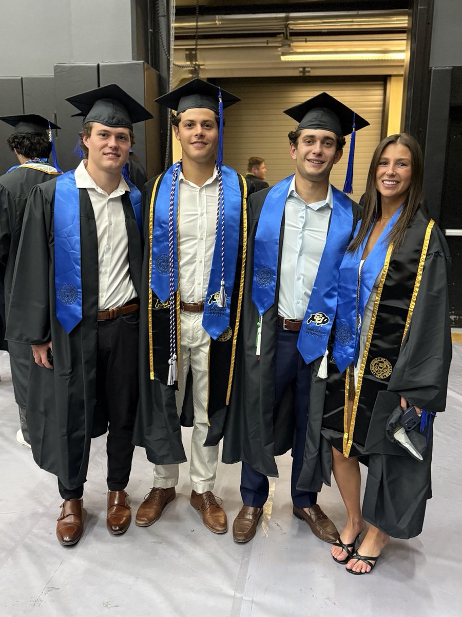 leedsbiz's tweet photo. It's an honor to celebrate our Leeds graduates today! We are so proud of all you have accomplished and can't wait to see what you do next. 

'Sko Buffs forever 🎓🥳🦬 https://t.co/OXJI6CmPFO