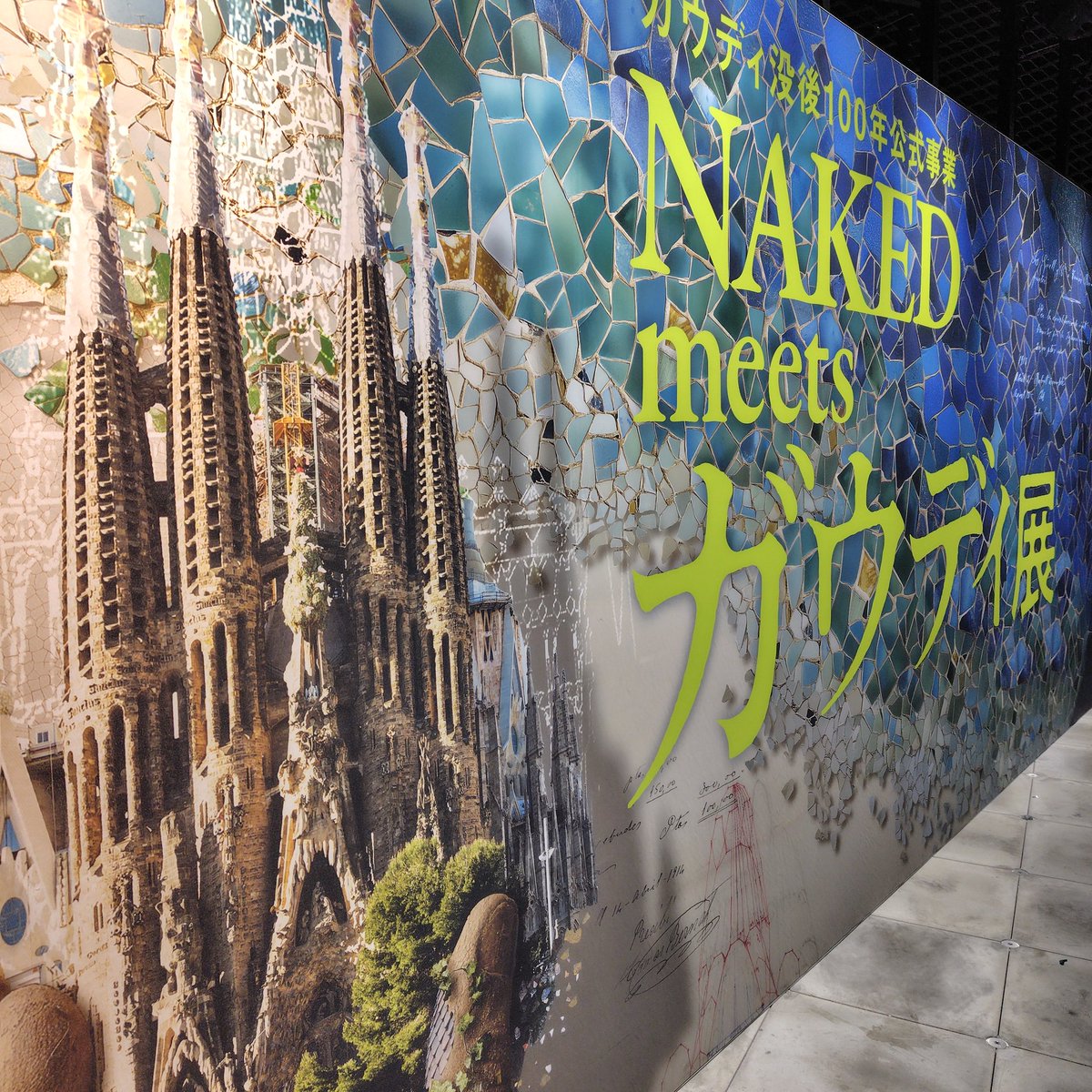 harumisaitsu's tweet photo. もーにー！！
昨日ガウディ展に行ってきました！！
展示に体験、色々あって盛り沢山〜
めちゃめちゃ満喫出来ました！！
またスペイン行きたいな✈
#もーにー　
#ガウディ展 https://t.co/PCu6sPM94r