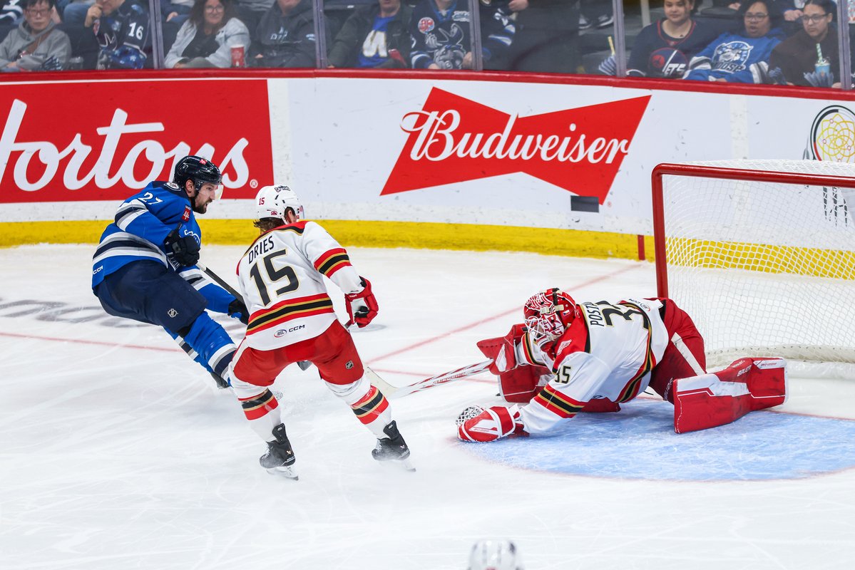 imaraindancer's tweet image. The @ManitobaMoose with another set of beautiful photos from game two of the Central Division Semifinals vs @griffinshockey 

#gogrg #lgrw #ahl #mbmoose #GRvsMB