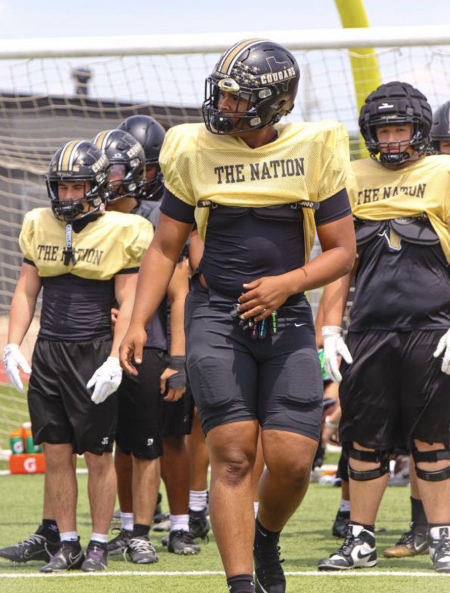 TCougarfootball's tweet photo. ICYMI: The Nation concludes Week 2 of Spring Ball with a scrimmage. Progress being made every day. College coaches more practices left to attend on Blair Oaks Drive! #TheNation #SpringBall #TCFootball https://t.co/Om21X4Po2C