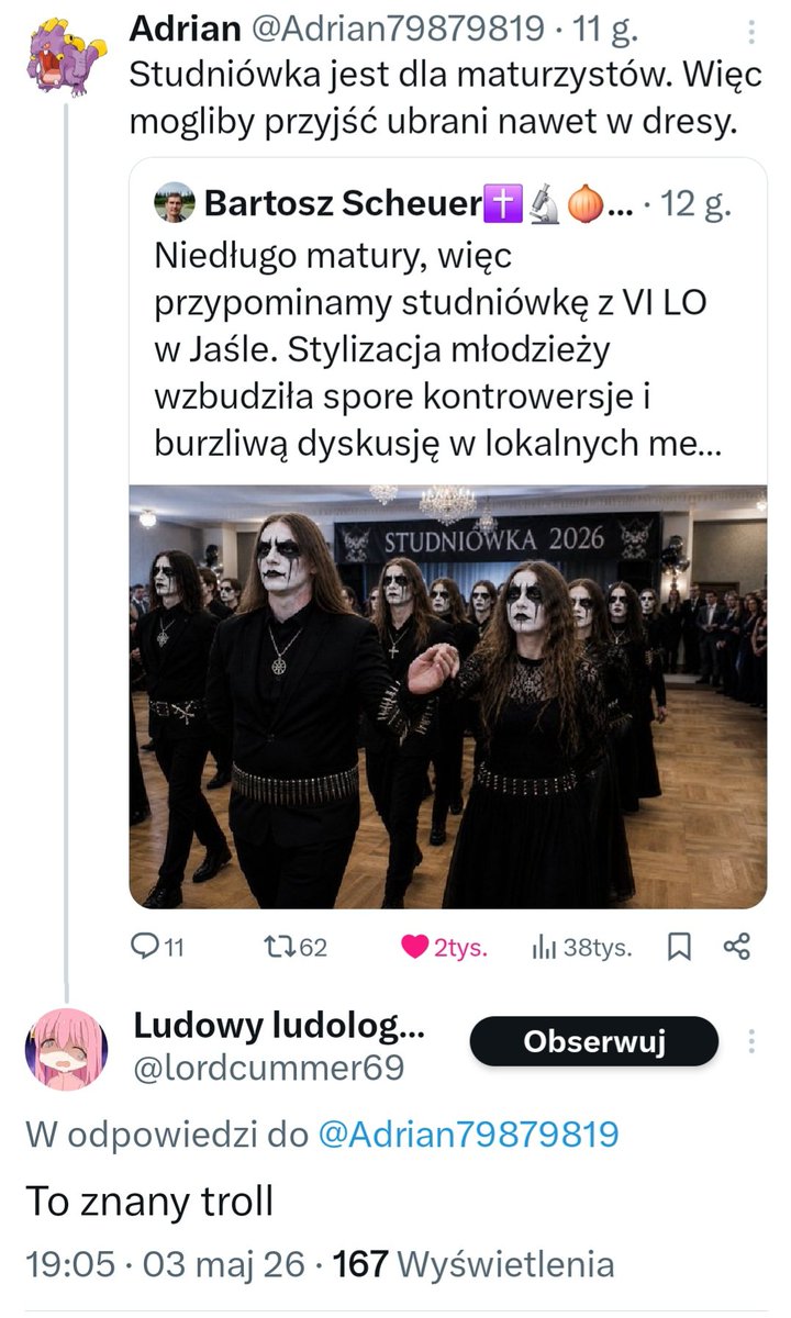 Bartosz Scheuer✝️🔬🧅🇵🇱🇹🇲🦄✡️ tweet media