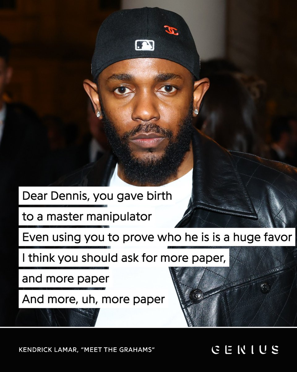 Genius tweet media