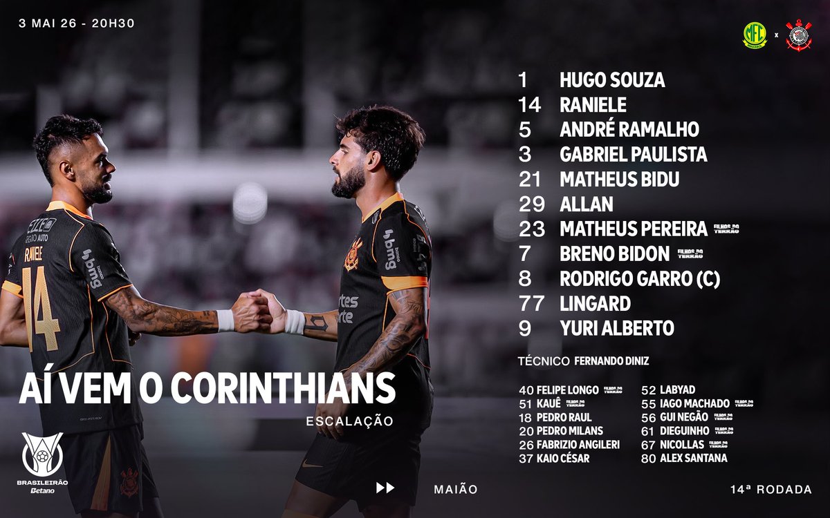 Corinthians tweet media