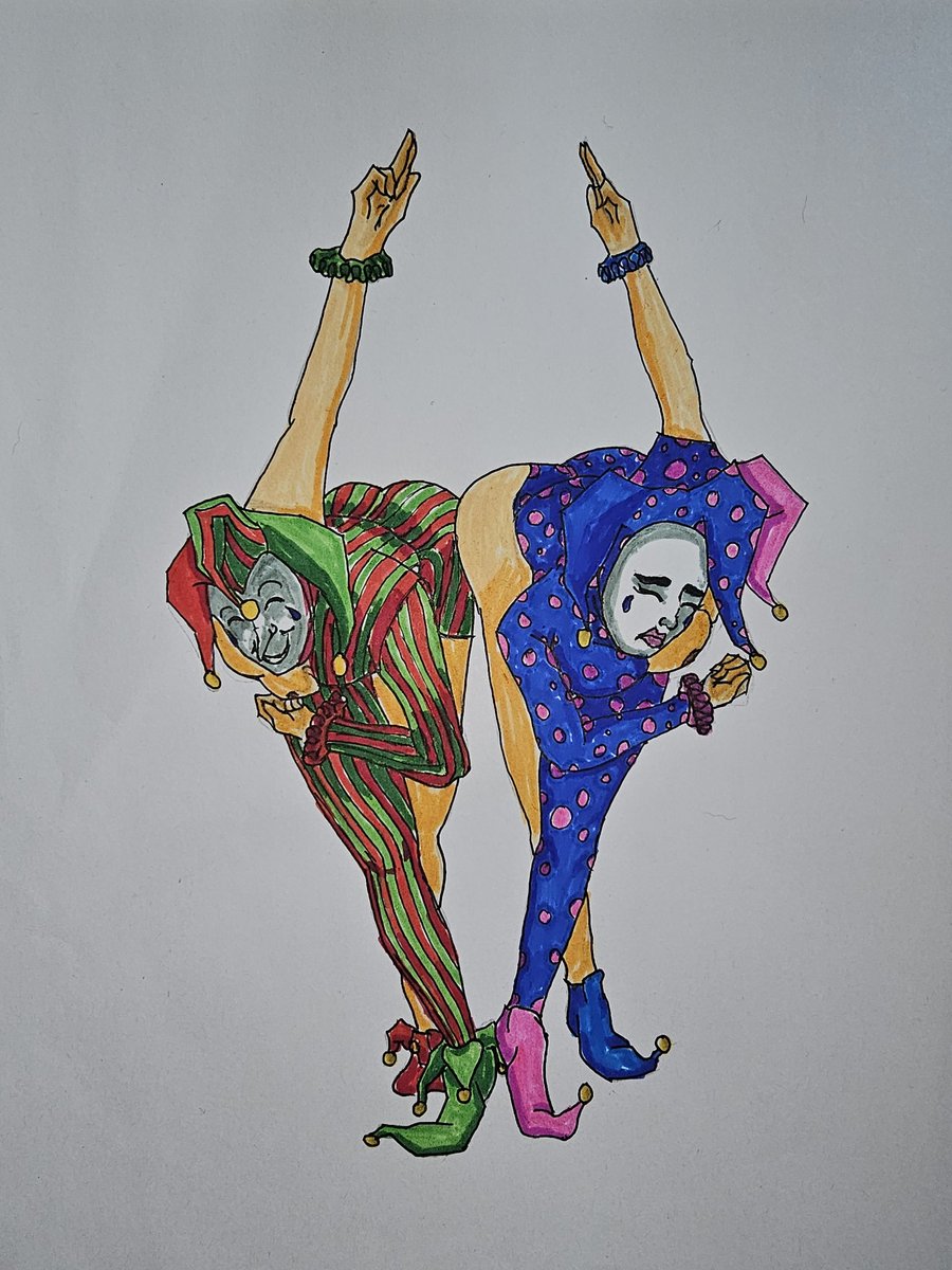 UglyGoslingArt's tweet image. the finished #drawing that I spent hours on, I didn't really keep track this time but spent a long time looking up #references to get this pose right,  even the #colors and #patterns of the clothes took about 2 hours, but really happy with how this #illustration turned out!