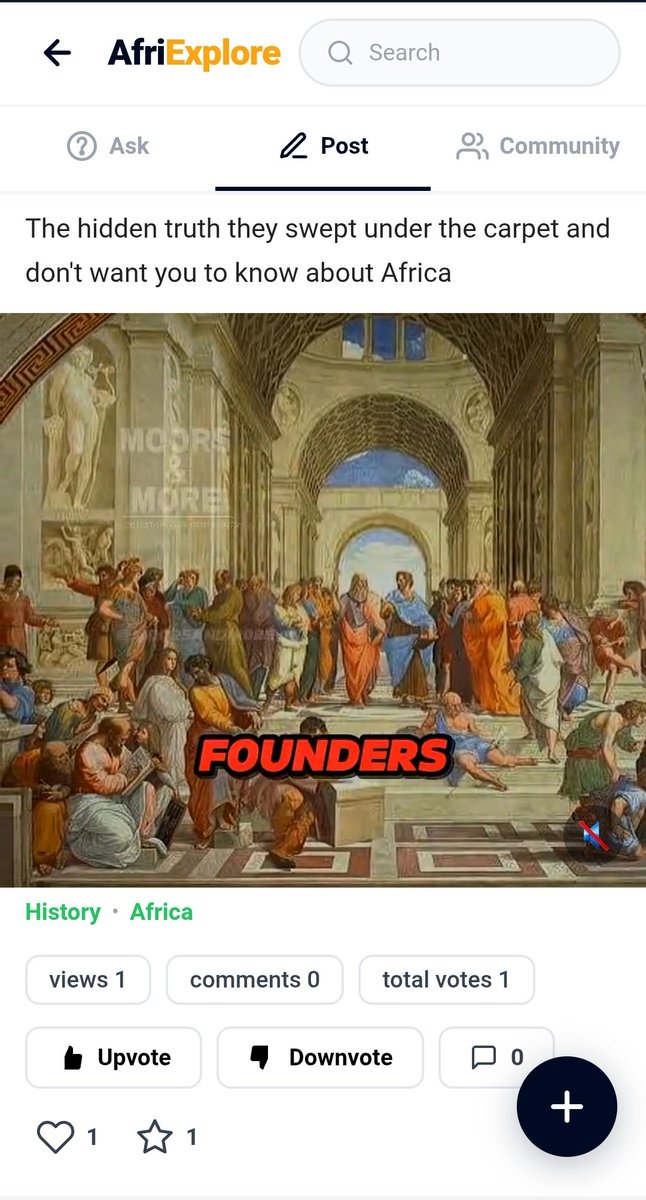 AfrisocialTech's tweet photo. We don’t need another social app.

We need one built for Africa.

Introducing AfriExplore on Afrisocial:

🔎 AfriSearch → find African knowledge
💬 Ask Me → ask &amp; learn from the community
🌍 Discover content that actually represents us

This is just the beginning.

#afrisocial https://t.co/yOcCKGHDtV