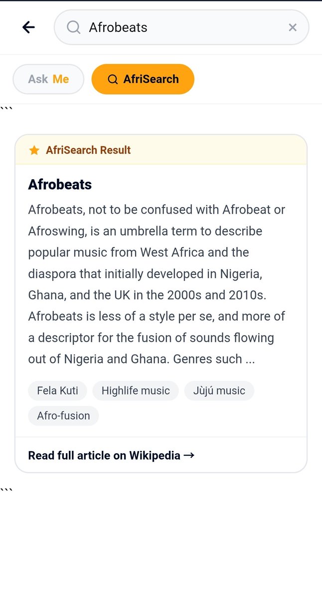 AfrisocialTech's tweet photo. We don’t need another social app.

We need one built for Africa.

Introducing AfriExplore on Afrisocial:

🔎 AfriSearch → find African knowledge
💬 Ask Me → ask &amp; learn from the community
🌍 Discover content that actually represents us

This is just the beginning.

#afrisocial https://t.co/yOcCKGHDtV