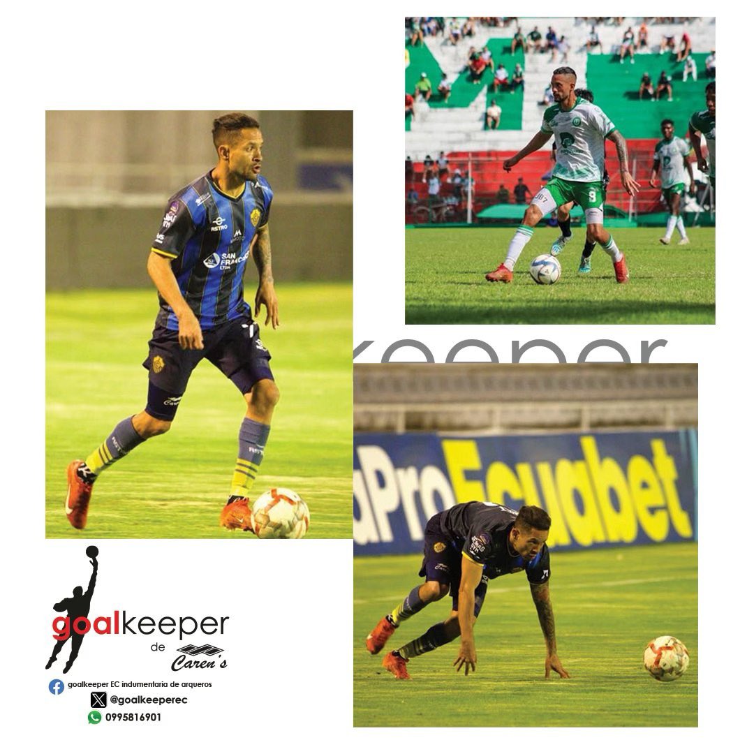 Goalkeeperec's tweet photo. Jairon Bonnet jugador de #chacaritas y #Ligadeportoviejo  utilizando nuestras licras https://t.co/Ekc9q6cZGf