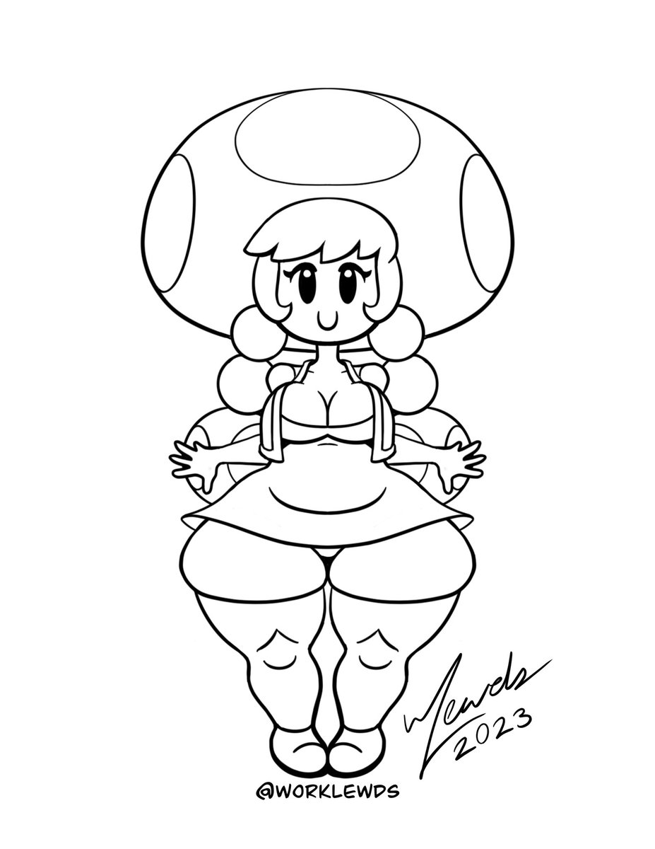 walewds69's tweet image. Squishy Toadette 🍄 💕

#Cute #Mario #Nintendo