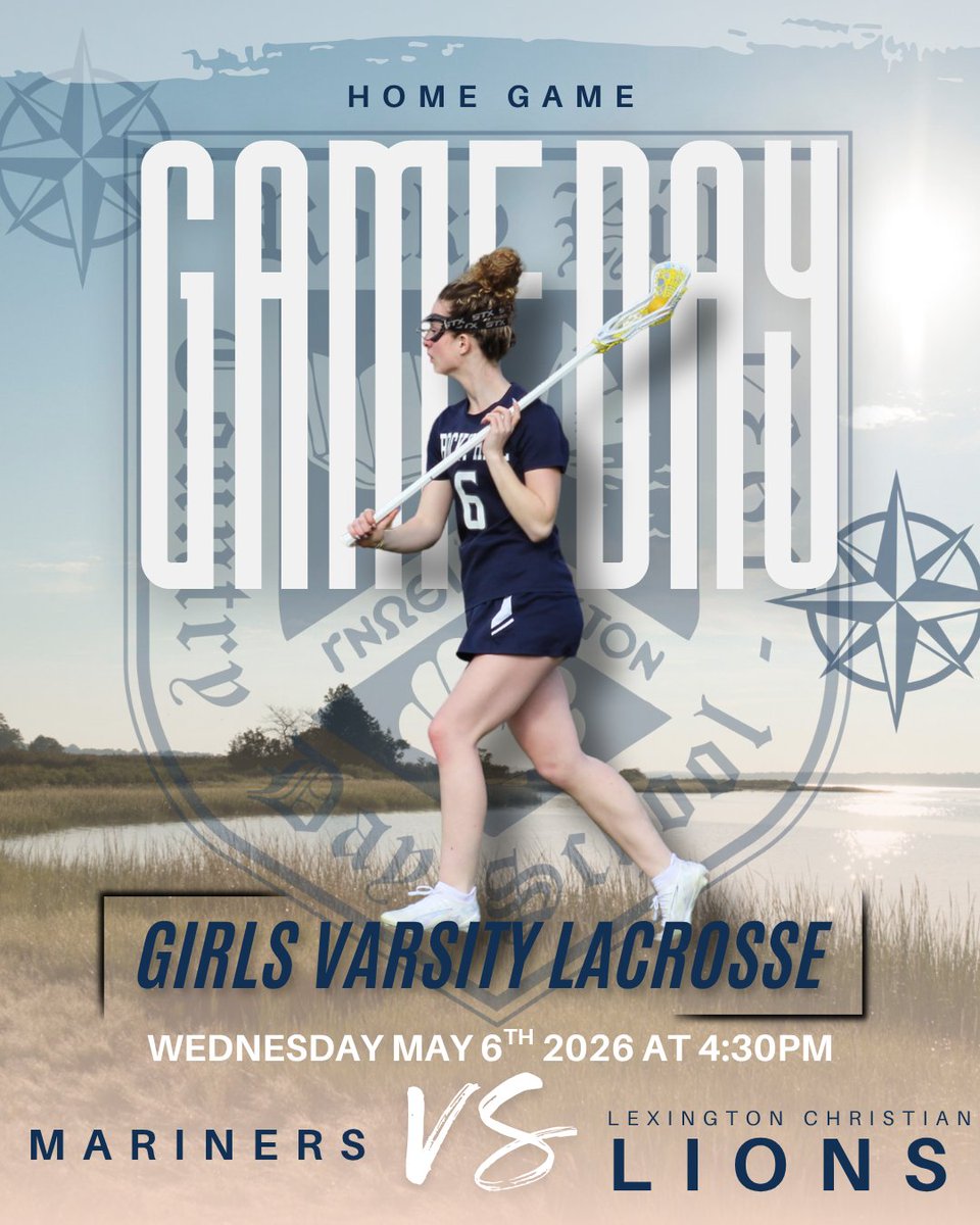 rhcdmariners's tweet photo. On Wednesday 5/6/26 the @RockyHillCD Girls Varsity #Lacrosse Team hosts @TheLCALIONS in  4:30pm Senior Game.
.
SENIORS:
Izabella M.
Delilah T.
Madelyn R.
.
#TheMarinerWay https://t.co/nOifB1S8tk