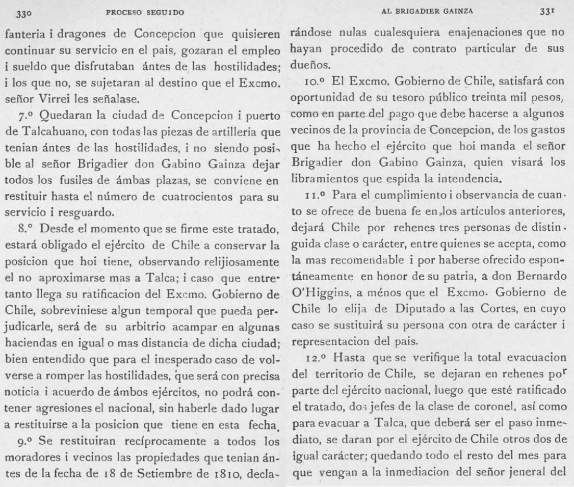 RBEZZATO's tweet image. #Efemérides. El 03 de Mayo de 1814 se firma el Tratado de Lircay, entre el jefe de las fuerzas realistas brigadier Gabino Gaínza y los representantes del Director Supremo Francisco de la Lastra, los brigadieres Bernardo O'Higgins y Juan Mackenna, estableciéndose un cese al fuego.