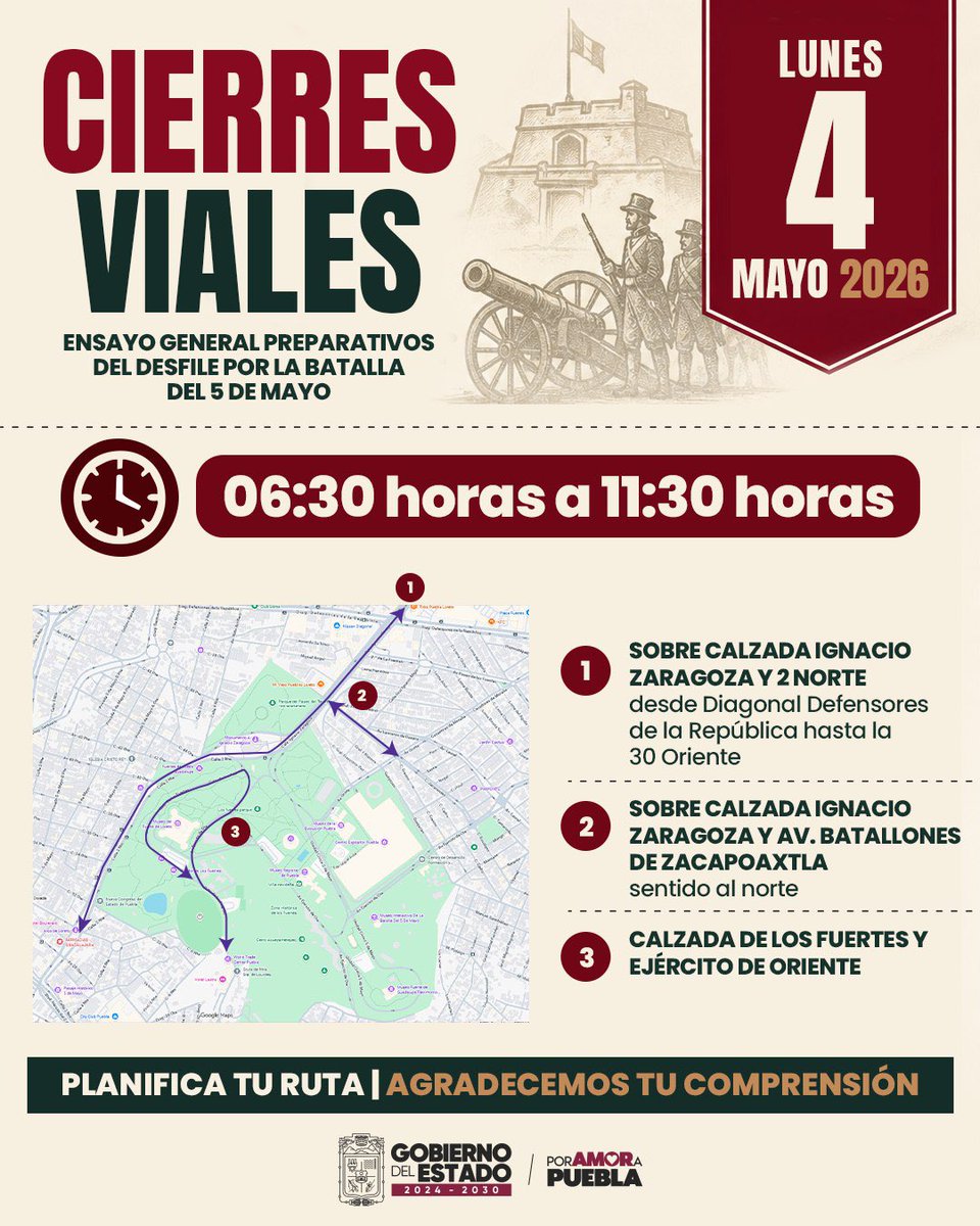 Gobierno de Puebla tweet media