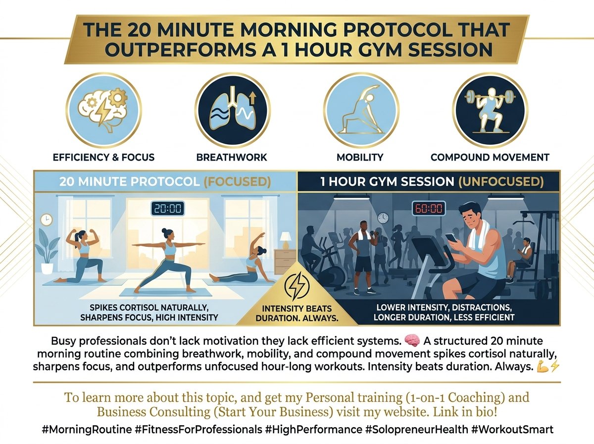 JSfrh354426's tweet image. linkedin.com/posts/koshala-…
#MorningRoutine #FitnessForProfessionals #HighPerformance #SolopreneurHealth #WorkoutSmart