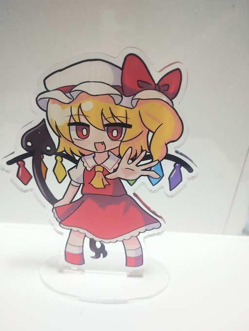 例大祭で販売するアクリルスタンドです
皆さんお待ちしています 