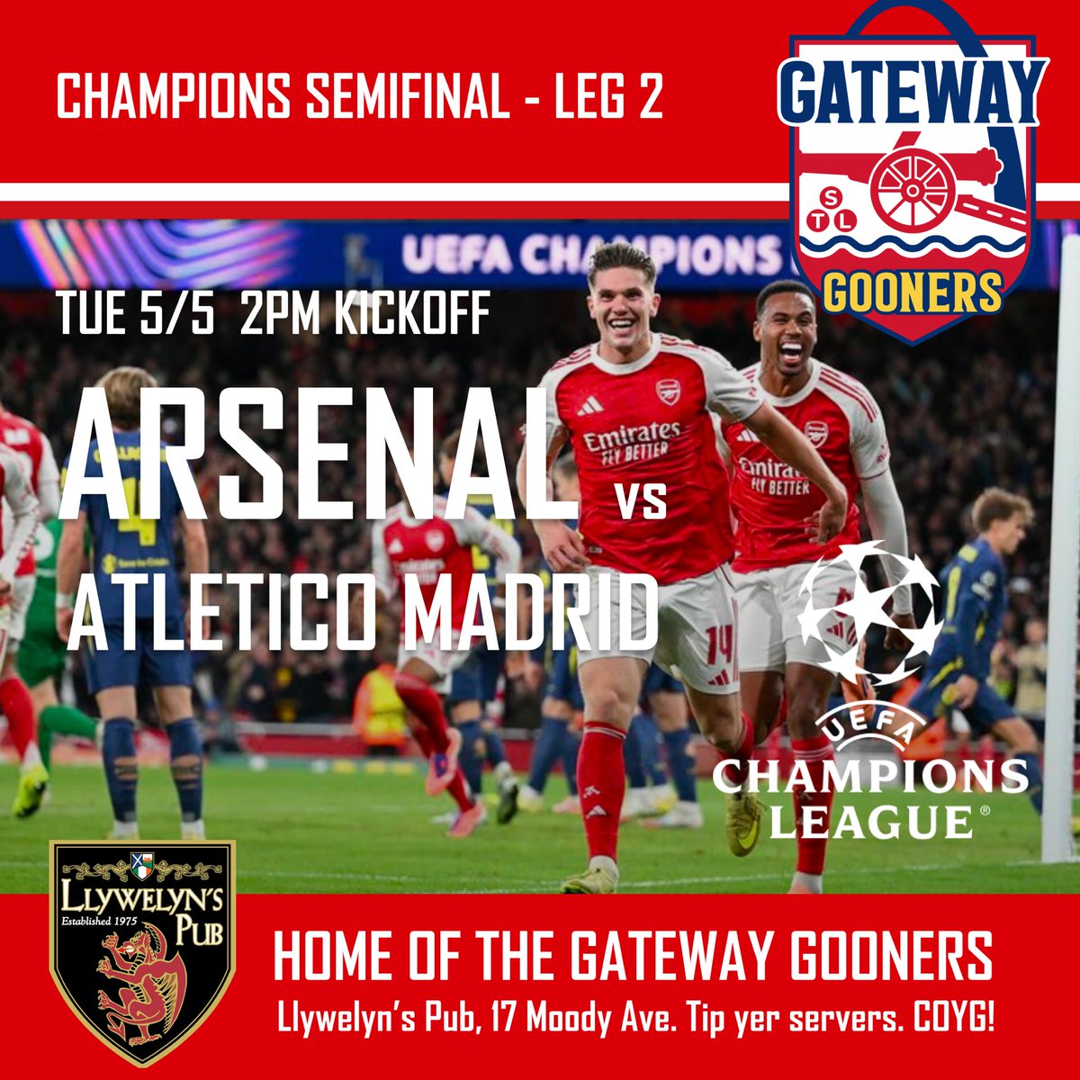 Gateway Gooners tweet media