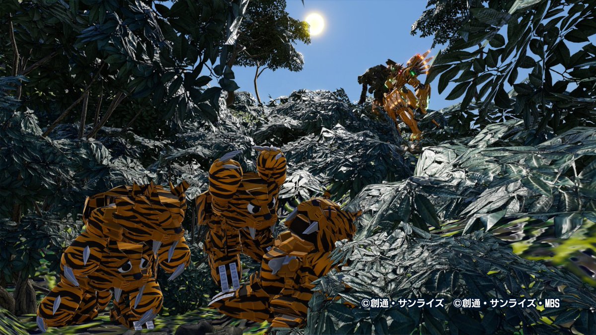 JSg3539's tweet photo. こちら、イベント[ふわもこ]で
参加した機体とジオラマになります。

①[ガンダム不破猛虎(ﾌﾜﾓｩｺ)]
②[満月の狩り場]
③[親を待つ猛子達]

ガンブレ配信に参加して発表する度に
色々ツッコミ入れられた
作品達になりますw

#ガンダムブレイカー4  
#ガンブレ4
#GundamBreaker4 https://t.co/6SgbmQVktN