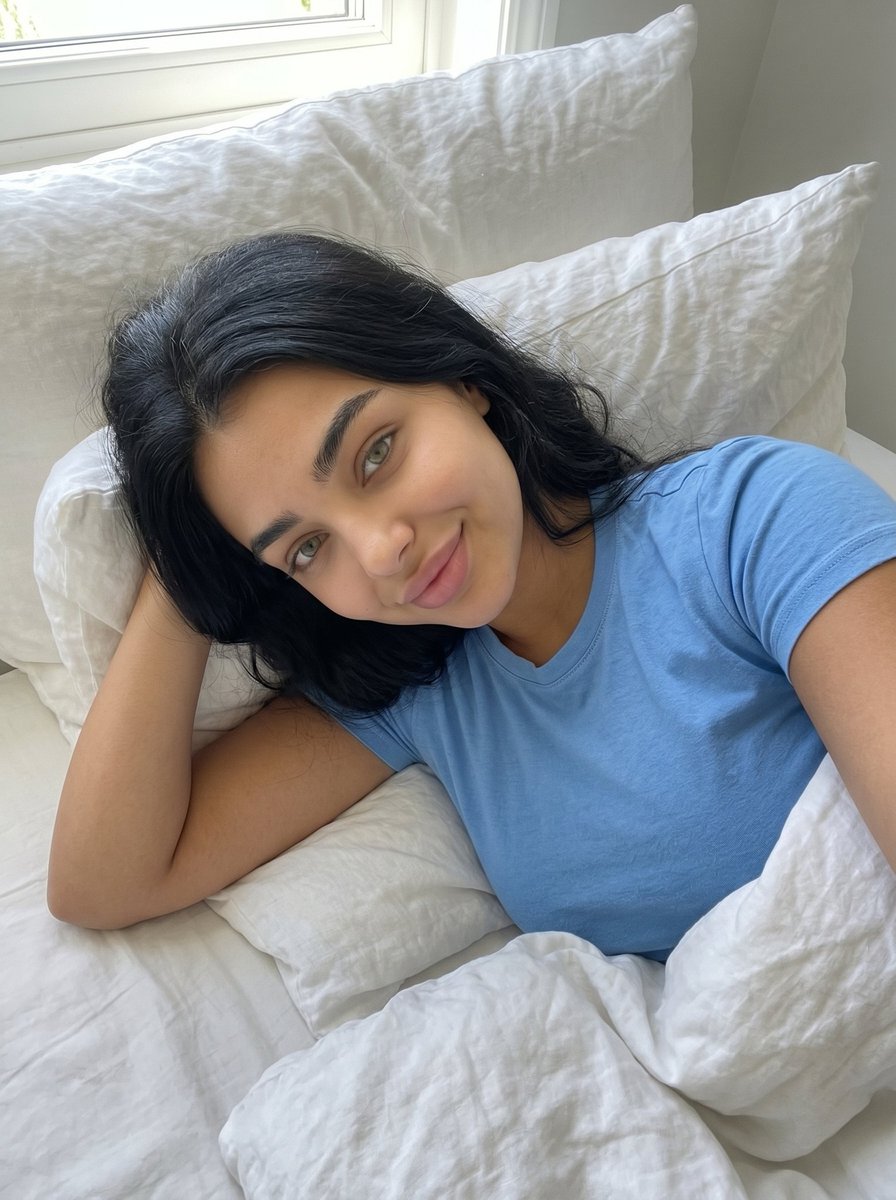 PalmaZaza51213's tweet image. 😴💤
#Selfie #BedSelfie #MorningVibes #BuenosDías 
#GreenEyes #OjosVerdes #NaturalBeauty #Chica