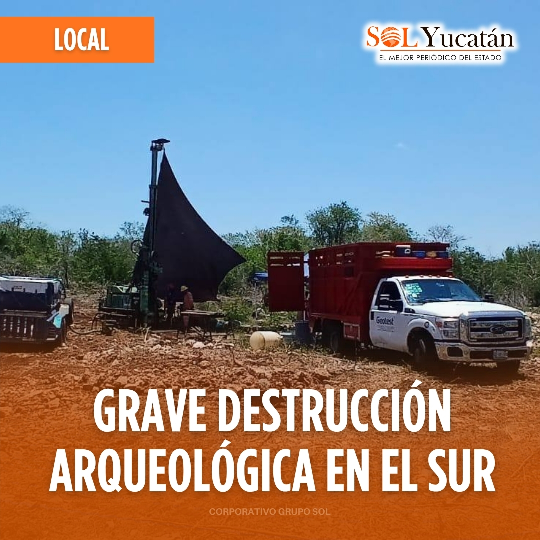 ¡DEVASTAN DZOYILÁ!
La zona arqueológica de Dzoyilá, también conocida como Soila, enfrenta una grave destrucción en el sur de Mérida. Este asentamiento maya prehispánico, ubicado dentro del fraccionamiento Reparto Las Granjas, resguarda una pequeña pirámide, plataformas y