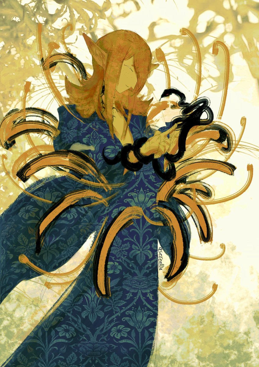 asereally's tweet photo. prey &amp; "savior"
fern 🌿 &amp; falak 🐍
#oc https://t.co/fXWAdazhic