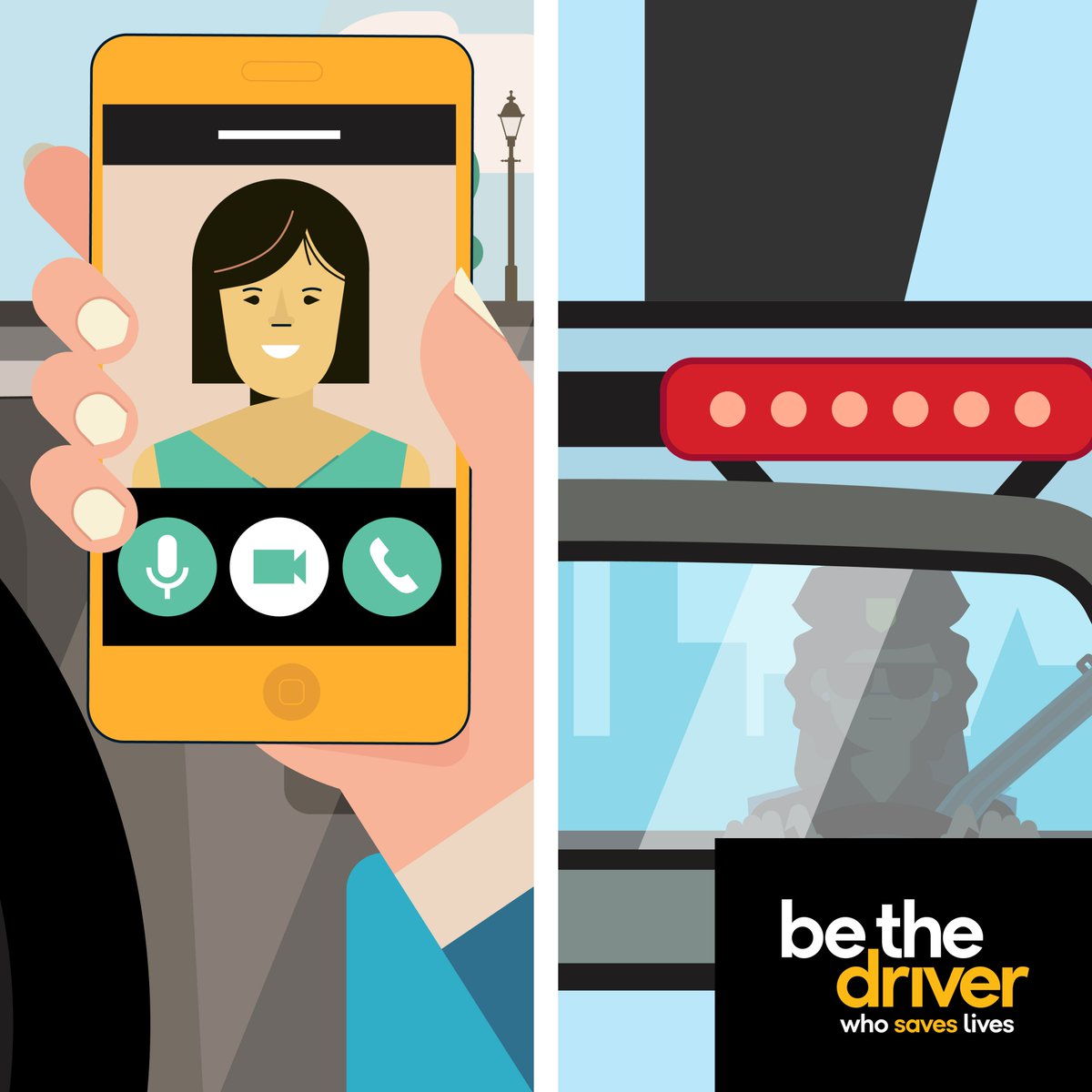 MCDOTNow's tweet image. Being a great multitasker is a fantastic trait — except when you're behind the wheel.
Distractions are deadly. Keep your hands🙌on the wheel and your eyes👀on the road🛣️ 
📵Learn more▶️bit.ly/3FxOIxO
@VisionZeroMC @zerodeathsMD #MDTraffic #MDRoads #MDCommuters