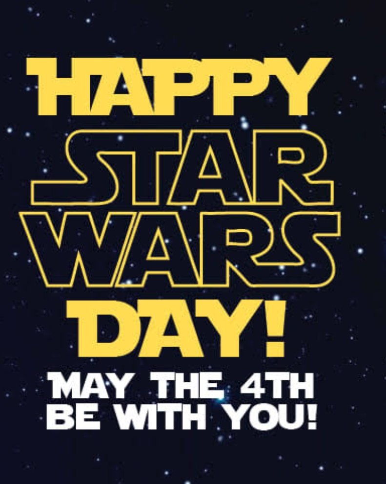 #May4
#StarWarsDay