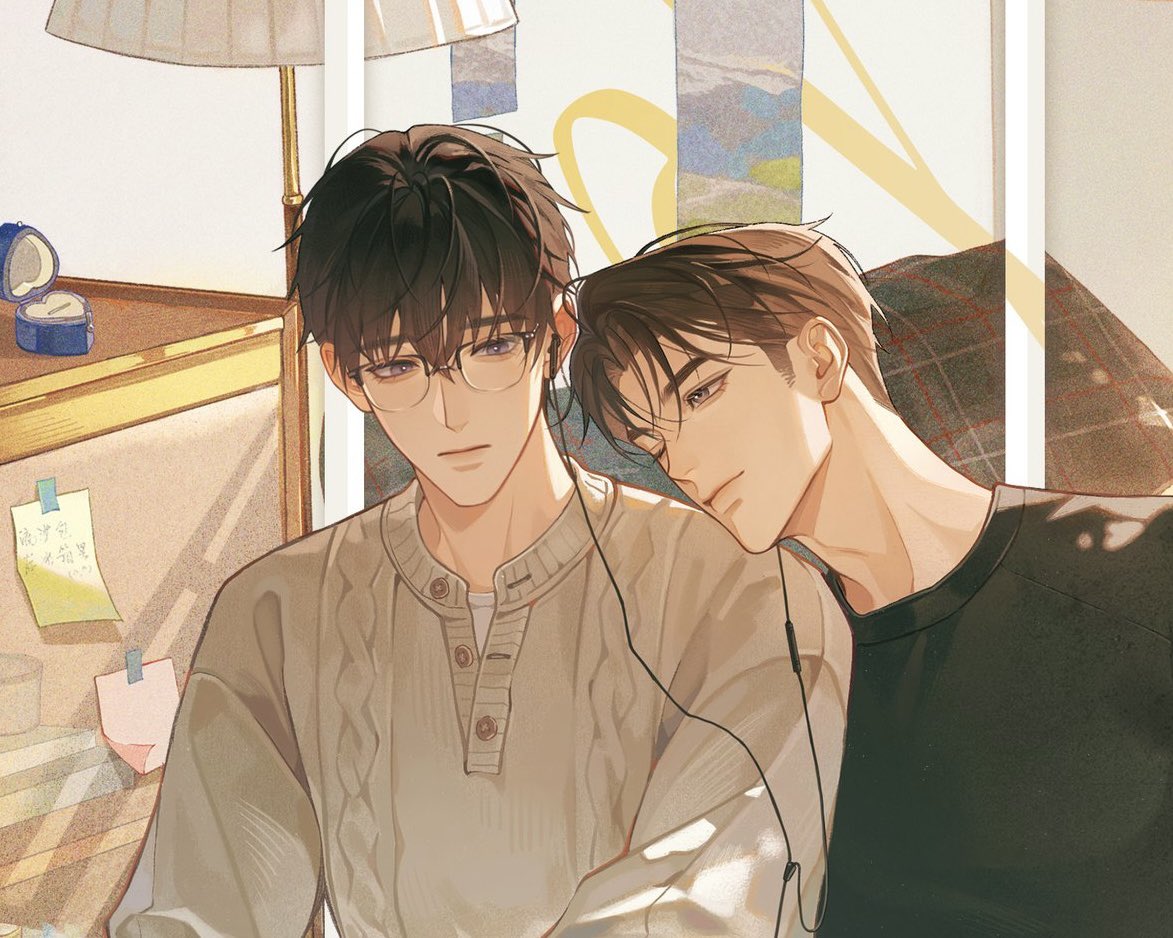 qinanyiyu's tweet photo. Glasses-wearing danmei shou that are gloomy or calculating:

1. Xu Qi (情难自控) - drama
2. Ji Ning (Inferior by Nature) - crime
3. Jing Can (A Brilliance, Yet Obtained) - school, psychological
4. Xu Ze (Boundless Utterance) - abo, school
5. Shen Zhuo (Hui Tian) - supernatural https://t.co/Lpn0b5gF8K