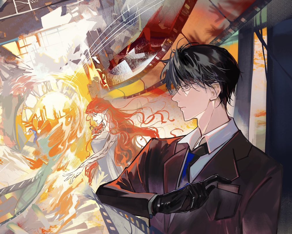 qinanyiyu's tweet photo. Glasses-wearing danmei shou that are gloomy or calculating:

1. Xu Qi (情难自控) - drama
2. Ji Ning (Inferior by Nature) - crime
3. Jing Can (A Brilliance, Yet Obtained) - school, psychological
4. Xu Ze (Boundless Utterance) - abo, school
5. Shen Zhuo (Hui Tian) - supernatural https://t.co/Lpn0b5gF8K