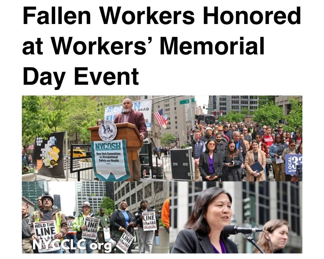 NYC CLC, AFL-CIO tweet media