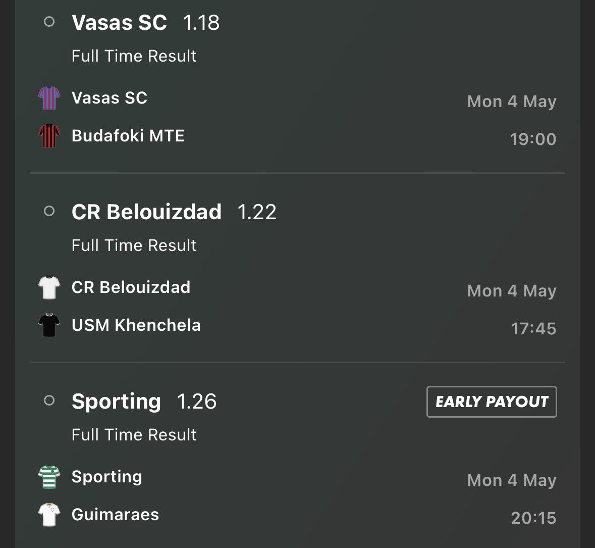 DingerBetTips's tweet image. 🚨🚨Daily ACCA #1🚨🚨

#Bet #Betting #Tips #Football #bettingtips #Accumulator #ACCA