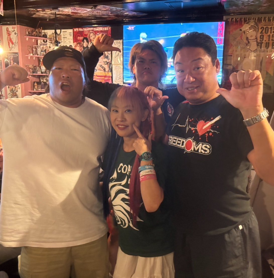DIVA🌸紫雲ゆかり🌸名古屋プロレスバー🌸オーナー tweet media