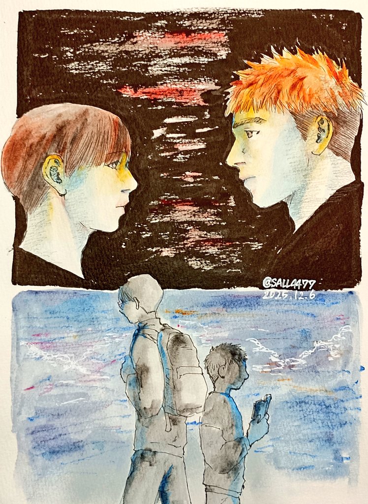 #GWの創作クラスタフォロー祭
#ゴールデンウィークSNS展覧会2026
趣味で自創作漫画と小説をかいてる人です※BL。趣味と実益を兼ねて(？)主人公達はみんな医師という設定の話。本編以外はこんな感じでワンドロばかりでらしさが伝わりませんが…興味を持っていただけたら嬉しいなぁ