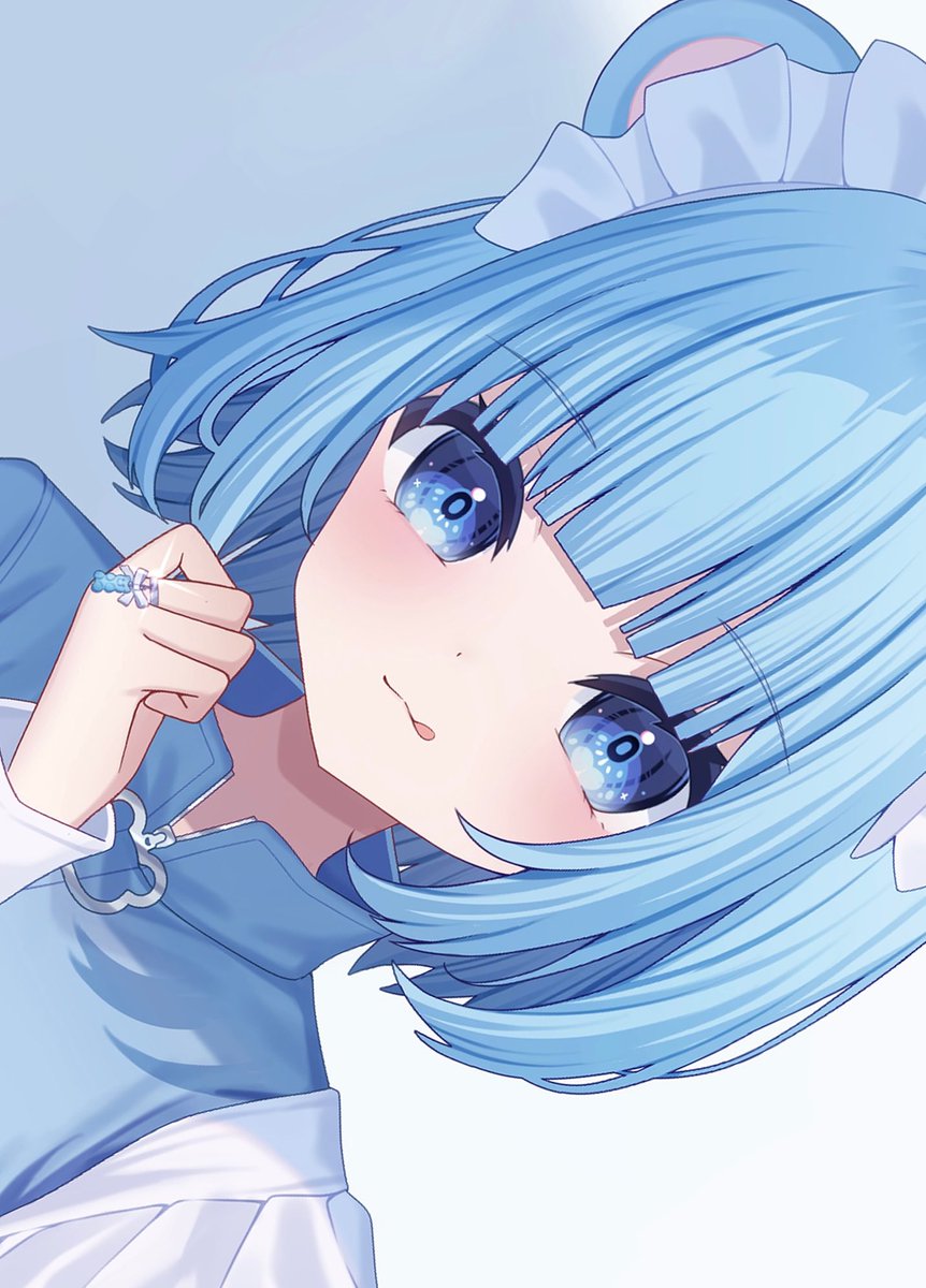 「╭━━━━━━━━╮ すき? ╰━v━━━━━━╯」|さふぁいあのイラスト