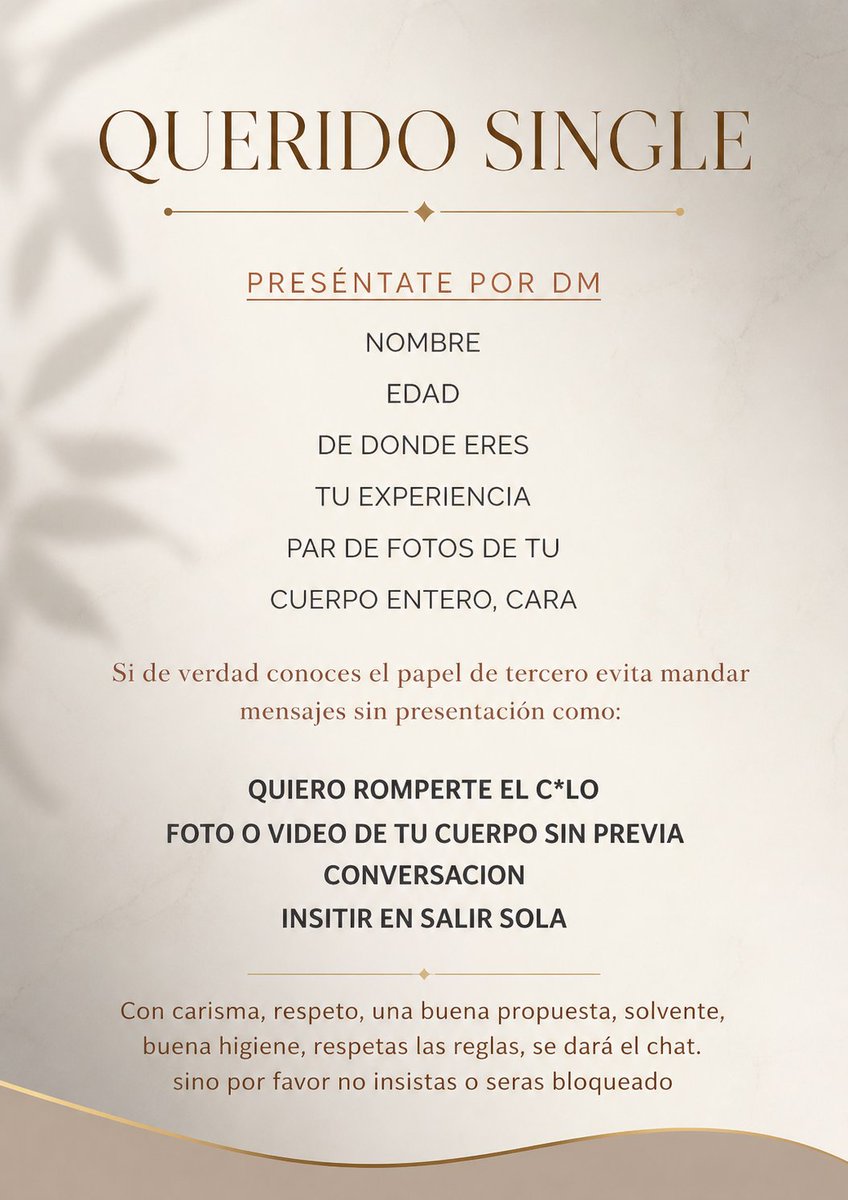 perla_lucifer's tweet photo. Asi deberia ser y por falta de esto muchas veces no se concreta nada chicos https://t.co/BZaeBig1Ri