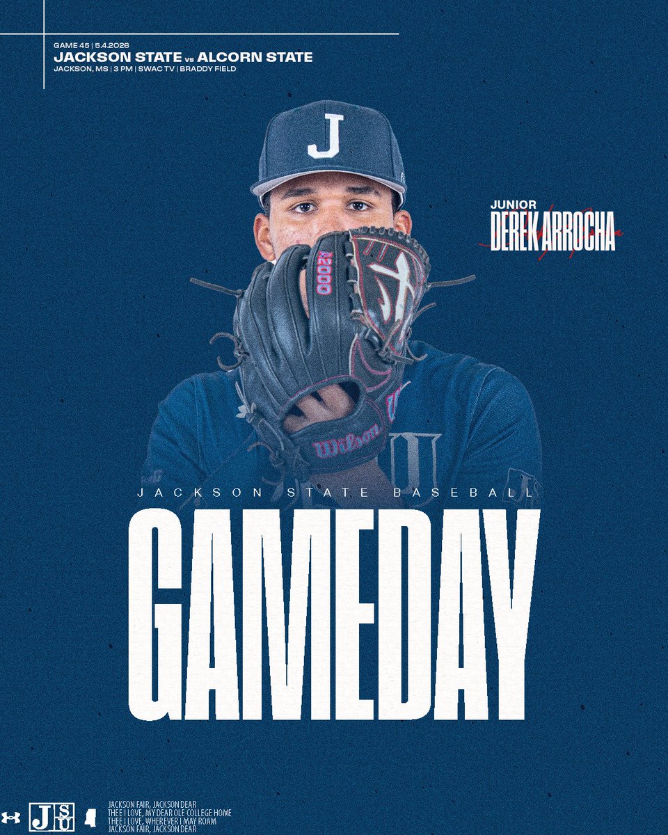 GoJSUTigersBSB's tweet image. GAMEDAY‼️

🆚 | Alcorn State 
📍 | Jackson, Miss.
⏰ | 3 p.m.
📺 | SWAC TV

#TheeILove | #BleedTheeBlue