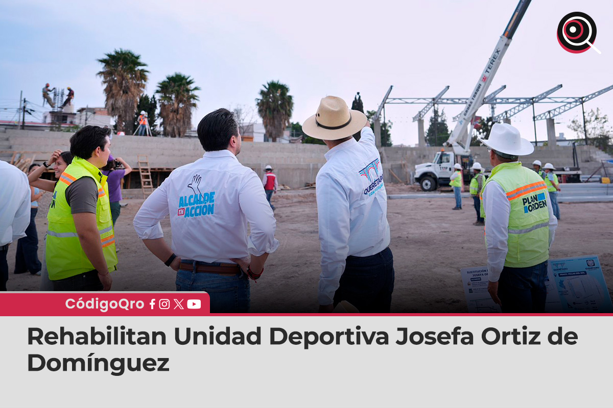 CodigoQro's tweet image. 🚧 #Local @FeliFerMacias, presidente municipal de Querétaro, informó que la rehabilitación de la Unidad Deportiva Josefa Ortiz de Domínguez representa una inversión de 74.8 millones de pesos #CódigoQro 💵
codigoqro.mx/nota/local/202…