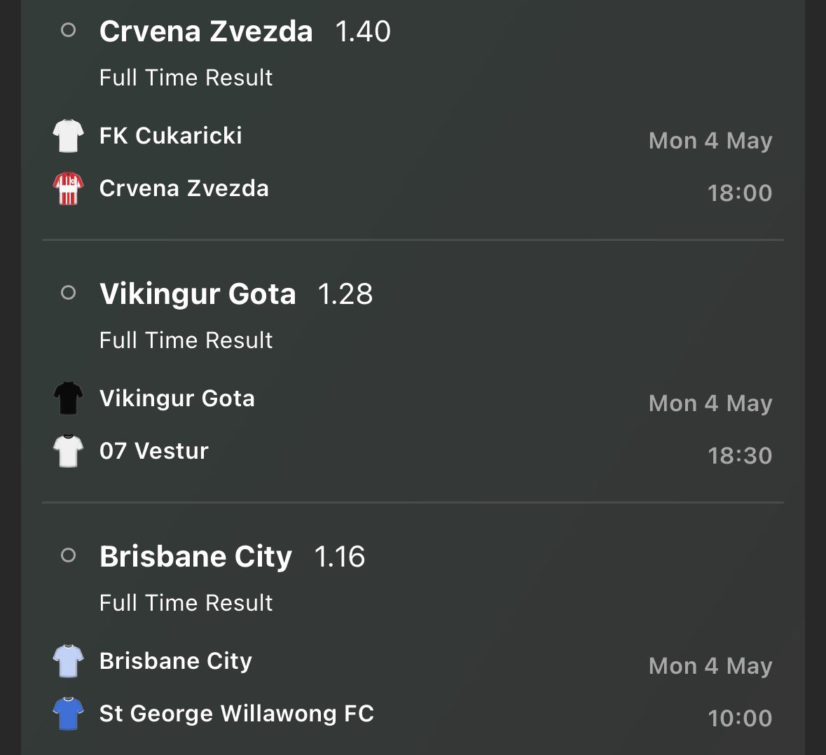 DingerBetTips's tweet image. 🚨🚨Daily ACCA #3🚨🚨

#Bet #Betting #Tips #Football #bettingtips #Accumulator #ACCA