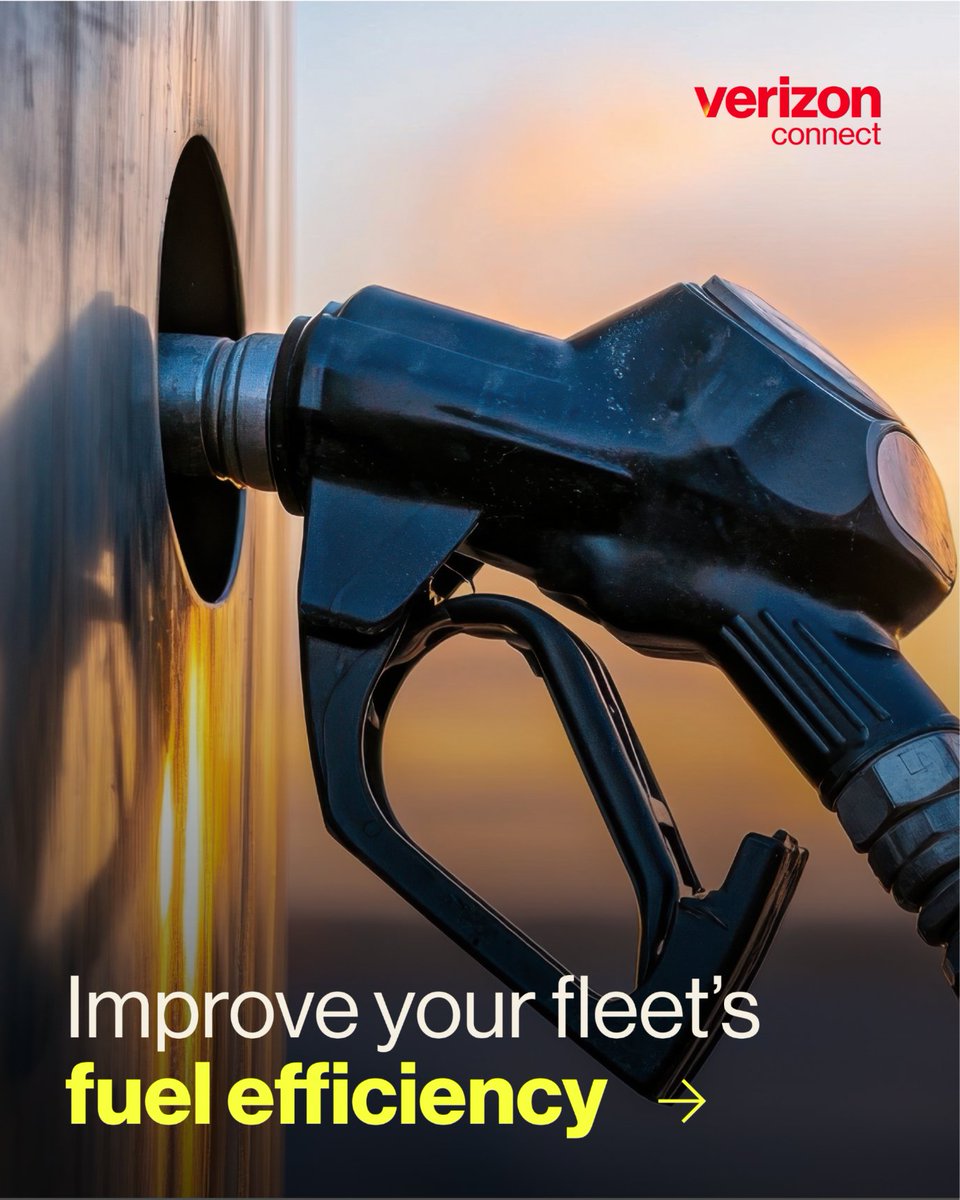 VerizonConnect's tweet photo. Don’t let fuel costs spiral out of control.

Many fleets using connected technology see an average 12% reduction in fuel costs through smarter routing, reduced idling, and improved driver behavior.

Find out more: (cont) https://t.co/aaGxtQvLQj https://t.co/i6xaoMaiRo