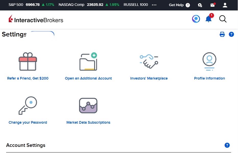 ren_stocks's tweet photo. $IBKR – here’s how to get real-time market data for any international exchange on IBKR

After going deep on photonics bottleneck plays outside the U.S. (thanks Serenity), I kept running into the same problem: no real-time data. Japan, Taiwan, UK, France, Germany, Sweden ($SIVE right?) – all delayed or missing.

You have two options: buy at market price blind, or pay $1-2/month per exchange for live data.

I went with the latter. Here’s how to set it up.

Step-by-step guide:

1.Log into IBKR and go to Settings (top right, your profile icon)
https://t.co/wi6vysjrJb the Settings menu, tap Market Data Subscriptions
https://t.co/ieOXkA2beU’ll see your current subscriptions listed by region – North America, Europe, Asia Pacific
4.Tap Configure (the gear icon in the top right of the Subscriptions panel)
https://t.co/7lNGUKtQOx for the exchange you want – Taiwan Stock Exchange, Japan TSE, LSE, etc.
6.Add it. Most non-U.S. exchanges run $1-2 USD/month.
7.Confirm and you’ll get a “Thank You” screen once the subscription is active

Is it worth it? Depends on your position size.

If real-time data helps you save just 1% on entry, that’s $100-$1,000 back in your pocket depending on how much you’re deploying – which could be several years worth of the monthly fee in a single trade.

For me, it’s a no-brainer.