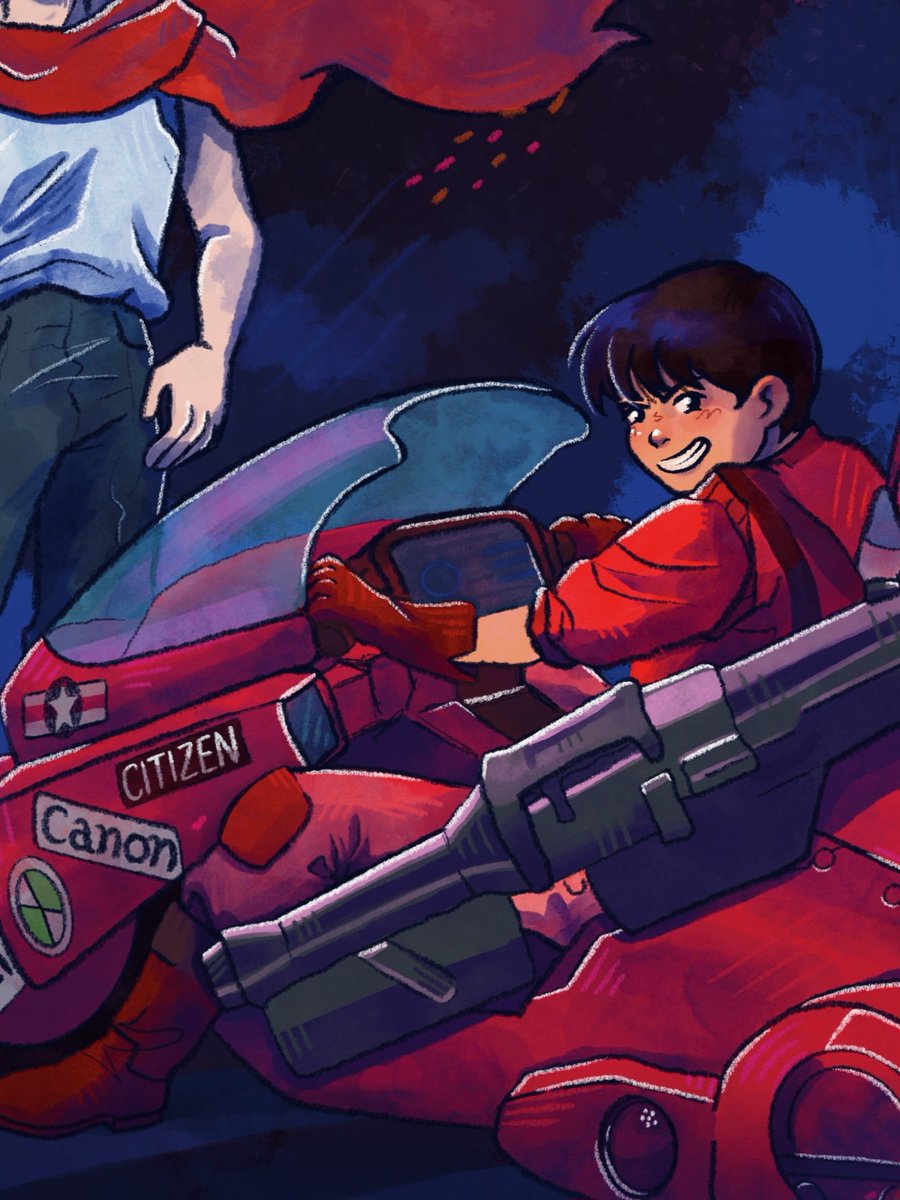 Daisy_Pox's tweet image. AKIRA fanart I did after watching it in cinema!
#Akira