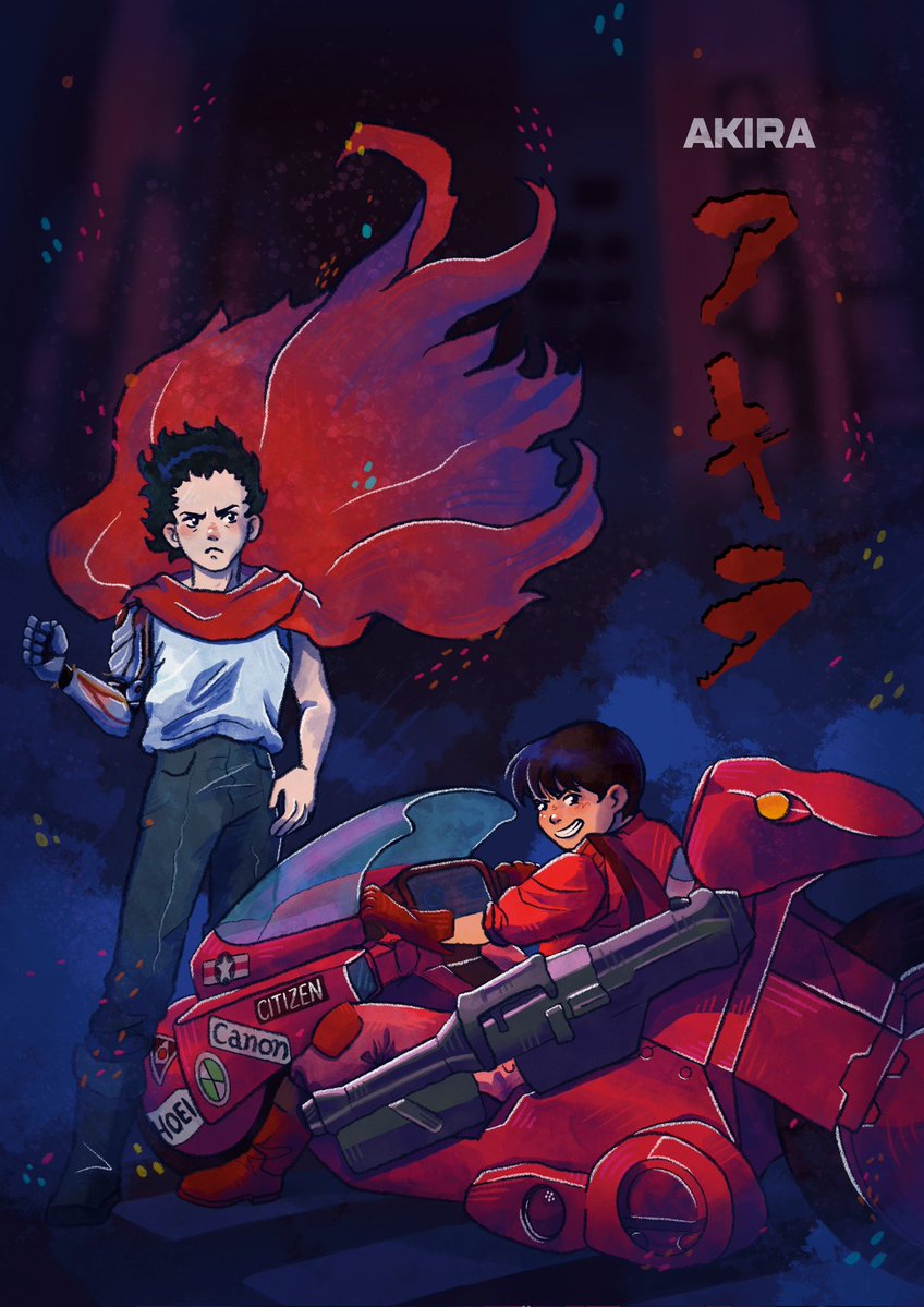 Daisy_Pox's tweet image. AKIRA fanart I did after watching it in cinema!
#Akira