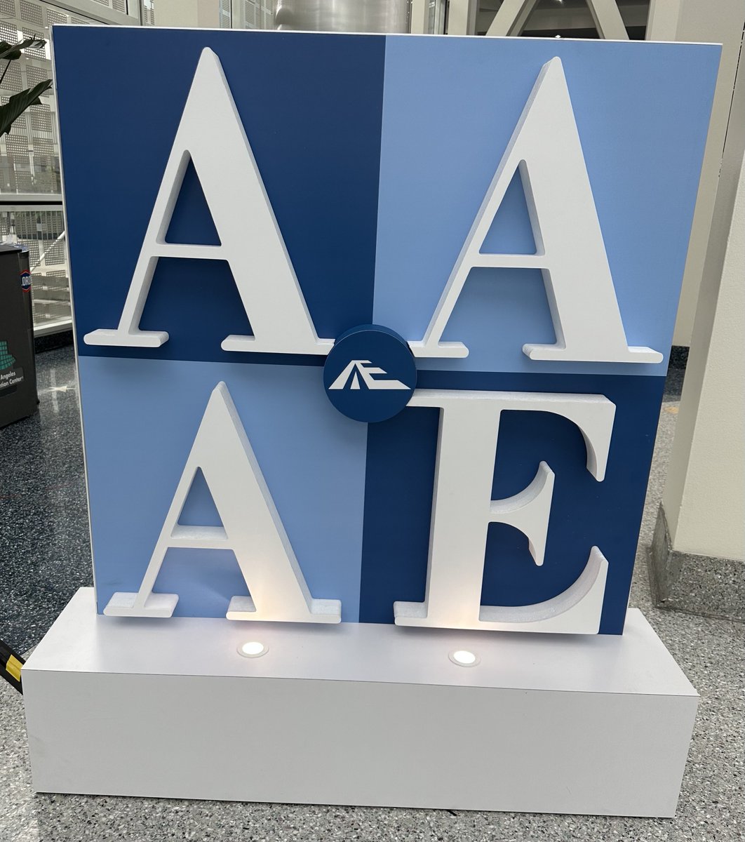 MarkAesch's tweet photo. @AAAE National Airport Conference “launches” in #LAX. #AllModes #PerformanceMatters https://t.co/cEDoZfSG58