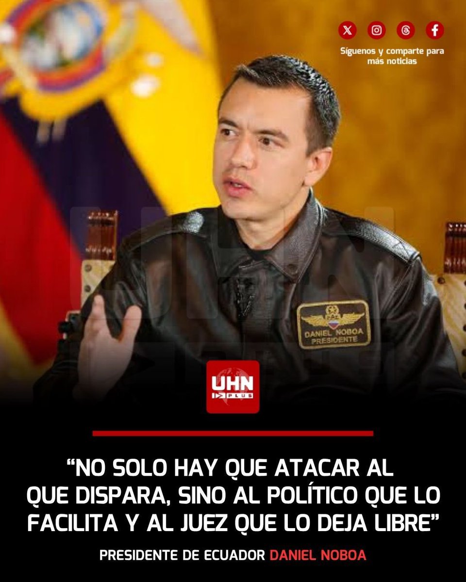 Qué opinan de lo que dice el Presidente de Ecuador, Daniel Noboa?