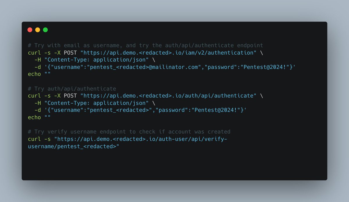 sushicomabacate's tweet photo. Tenho uma informação de utilidade pública 🚨

Recentemente, vc viu na sua aplicação usuários com nome/username com a string pentest ?

Esse é o comportamento do Claude Code se estiverem tentando vibe-hackear e deixando o Claudio criar requisições 🤣 #bolhasec https://t.co/32TyovKVOL